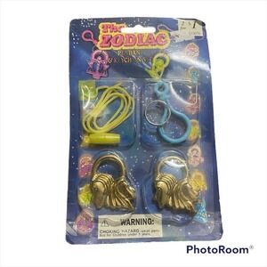 The‎ Zodiac Pendant and Keychain set Vintage toy